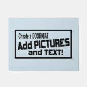 Voeg Afbeeldingen en tekst toe - Creëer Uw eigen Deurmat (Voorkant)