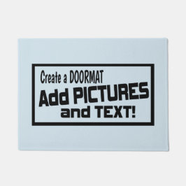 Voeg Afbeeldingen en tekst toe - Creëer Uw eigen Deurmat