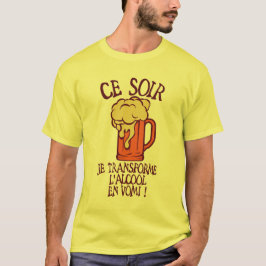 Voeg alcohol emesis toe t-shirt
