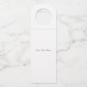 Voeg alleen Juice Mimosa Champagne of Prosecco toe Flessenhanger (Achterkant)