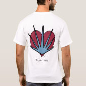 Voeg alleen tequila, TM Mannen - Gepersonaliseerd  T-shirt (Achterkant)