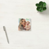 Voeg babofoto toe personaliseren aanpassen post-it® notes (Kantoor)