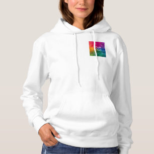 Voeg Basis de Witte Sjabloon van de Kleur van de B Hoodie