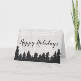 Voeg Bedrijf Logo toe aan Zakelijke Kerst / Vakant Feestdagen Kaart