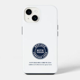 Voeg bedrijfs- en merklogo toe Bedrijf Medewerkers iPhone 14 Hoesje