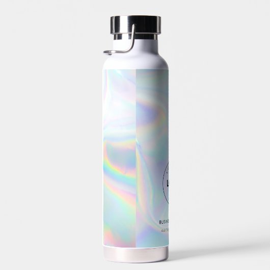 Voeg Bedrijfs Logo en de Moderne Werknemers van de Waterfles (Rechts)