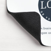 Voeg Bedrijfs Logo en de Werknemers van de Website Muismat (Hoek)