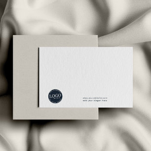 Voeg Bedrijfs Logo en de Werknemers van de Website Notitiekaartje