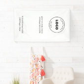 Voeg BedrijfsGebeurtenissen Bedrijfs van Logo toe Spandoek (Insitu)