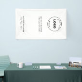 Voeg BedrijfsGebeurtenissen Bedrijfs van Logo toe Spandoek (Beurs)