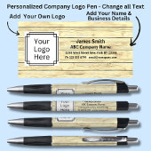 Voeg Bedrijfsgegevens toe Naam etc Licht Hout Effe Pen