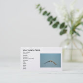 voeg bedrijfsinformatiekaarten toe visitekaartje (Staand voorkant)