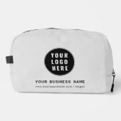 Voeg BedrijfsLogo en de Douane van de Website van  Toilettasje (Voorkant)