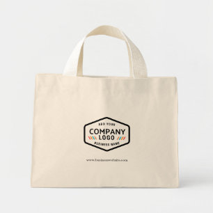 Voeg BedrijfsLogo en Slogan Douane Nieuwe Medewerk Mini Tote Bag