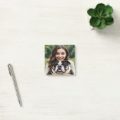 Voeg Bulldog Foto Personaliseer Aanpassen Toe Post-it® Notes (Kantoor)