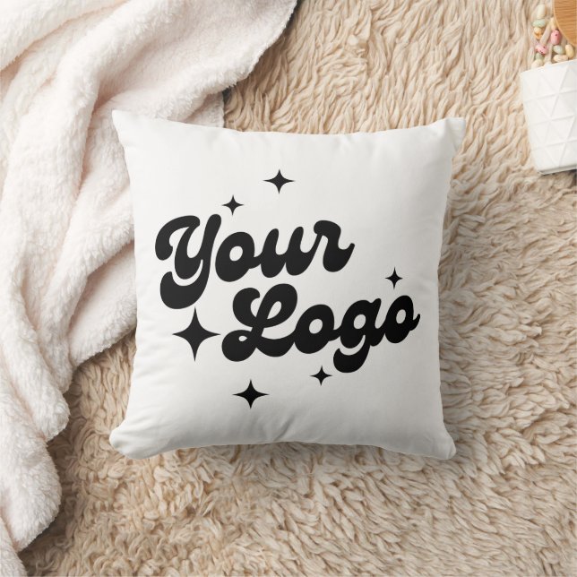 Voeg Business Company Logo toe Kussen (Deken)