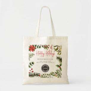 Voeg Business Logo Company Christmas Employees Swa Tote Bag
