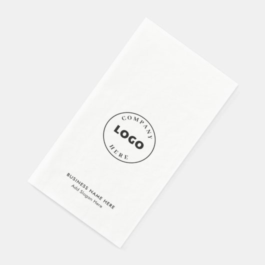 Voeg Business Logo Company Employees Custom toe Servet (Hoek)