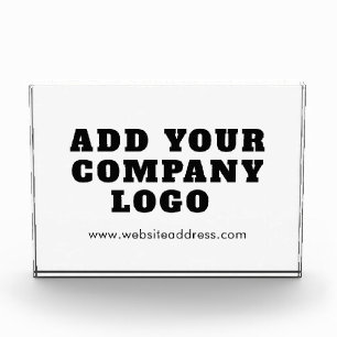 Voeg Business Logo Corporate Employees Promotional Fotoblokken