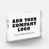 Voeg Business Logo Corporate Employees Promotional Fotoblokken (Links)