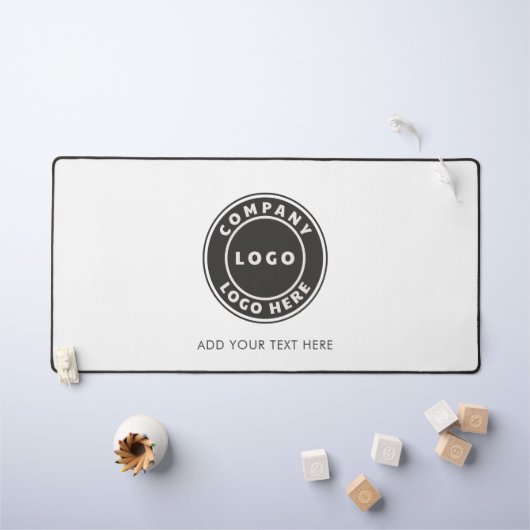 Voeg Business Logo Custom Company Medewerkers toe Bureaumat (Kindertafel)