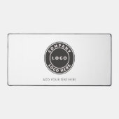 Voeg Business Logo Custom Company Medewerkers toe Bureaumat (Voorkant)