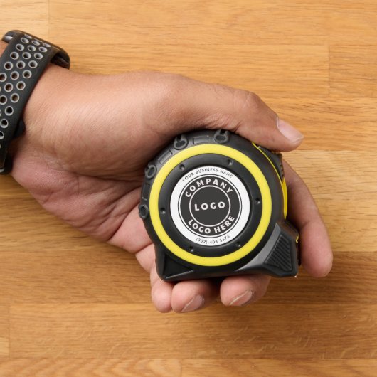 Voeg Business Logo DIY Coworkers Naam toe Rolmaat (Huis)