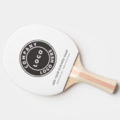 Voeg Business Logo en Website Slogan Custom Swag Tafeltennisbatje (Zijkant)