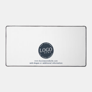 Voeg Business Logo Minimalist Kantoor Custom toe Bureaumat