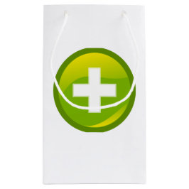 Voeg Button Icon Gift Bag toe Klein Cadeauzakje