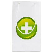 Voeg Button Icon Gift Bag toe Klein Cadeauzakje (Voorkant)