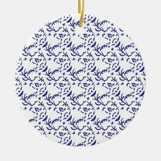 Voeg charme toe aan uw boom met vrolijke aandenken keramisch ornament (Voorkant)