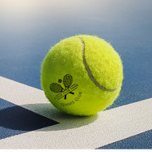 Voeg clubnaam Tennis Team Black Custom toe