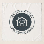 Voeg Custom Business Logo Real Estate Agent Compan Sjaal<br><div class="desc">Voeg uw eigen zakelijke logo toe aan deze sjaal, of het nu een afbeelding, woordmerk of foto is, gemakkelijk aan deze aanpasbare sjabloon om uw bestaande merk en bedrijf te promoten en bewust te maken. U kunt het adres of de slogan van uw bedrijfswebsite toevoegen of de tekst van de...</div>