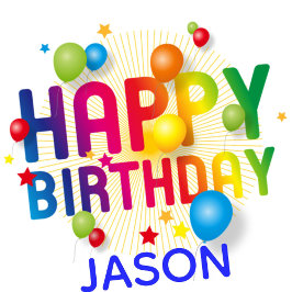 Voeg daar de naam van de kleurrijke ballonnen aan  cadeaupapier