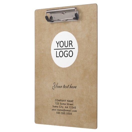 Voeg de Aangepaste Logo toe Rustige Company Promot Klembord (Links)