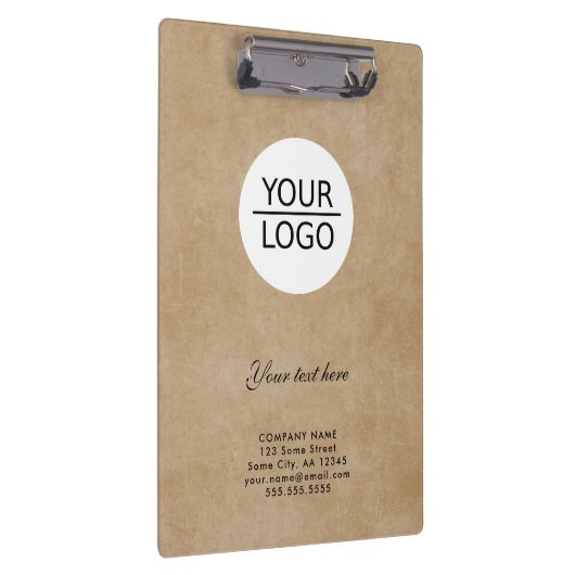 Voeg de Aangepaste Logo toe Rustige Company Promot Klembord (Rechts)