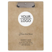 Voeg de Aangepaste Logo toe Rustige Company Promot Klembord (Voorkant)