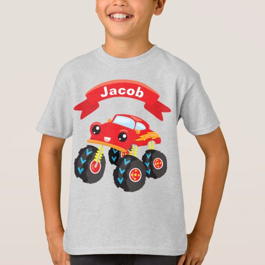 Voeg de Basis T-Shirt van de Kinderen van Jouw nam (Voorkant)