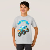 Voeg de Basis T-Shirt van de Kinderen van Jouw tek (Voorkant volledig)