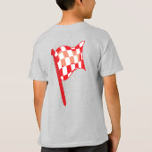 Voeg de Basis T-Shirt van de Kinderen van Jouw tek (Achterkant)