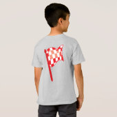 Voeg de Basis T-Shirt van de Kinderen van Jouw tek (Achterkant volledig)