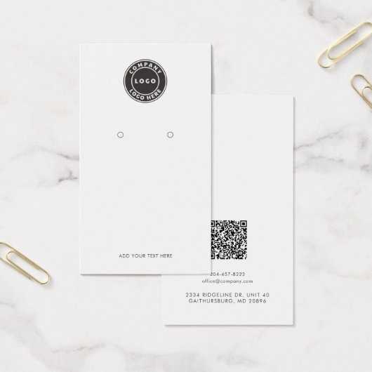 Voeg de BedrijfsLogo QR Code toe die de Kaart van  (Kantoor)