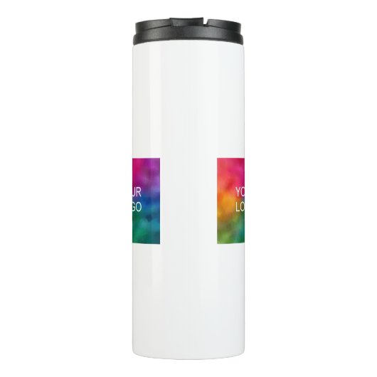 Voeg de Creëer van het Afbeelding van het Bedrijfs Thermosbeker (Achterkant)