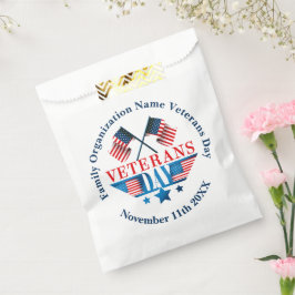 Voeg de Dag van Veteranen van de Tekst van de Naam Bedankzakje