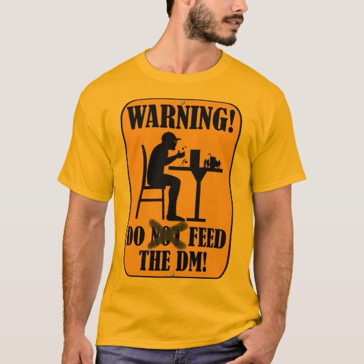 VOEG DE DM!!! T-SHIRT (Voorkant)