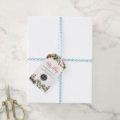 Voeg de Feestdagen Bedrijfs van de Kerstmis van de Cadeaulabel (Met Touw)