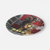 Voeg de Foto Fireman's Celebration toe Papieren Bordje (Gekanteld)