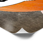 Voeg de foto van uw kind toe aan Funny Pumpkin-Pos Poster (Hoek)