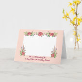 Voeg de Kaart van de Dag van de Foto van de Famili (Gele Bloem)